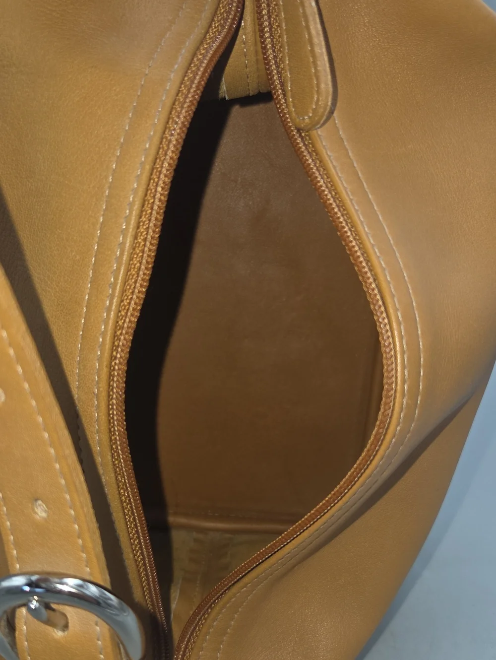 Coach VTG Legacy Mini Soho Hobo Toffee tan USA shoulder y2k bag purse